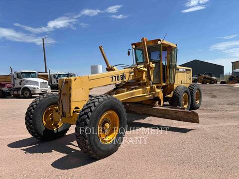 John Deere 770BH, Motor Grader, 17534 hours, S/N: 551491, 1995