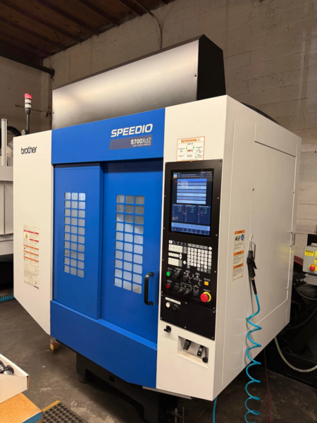 Brother #Speedio-S700XD2, CNC vertical machining center, 21 automatic tool changer, 27.6" X, 15.7" Y, 11.8"