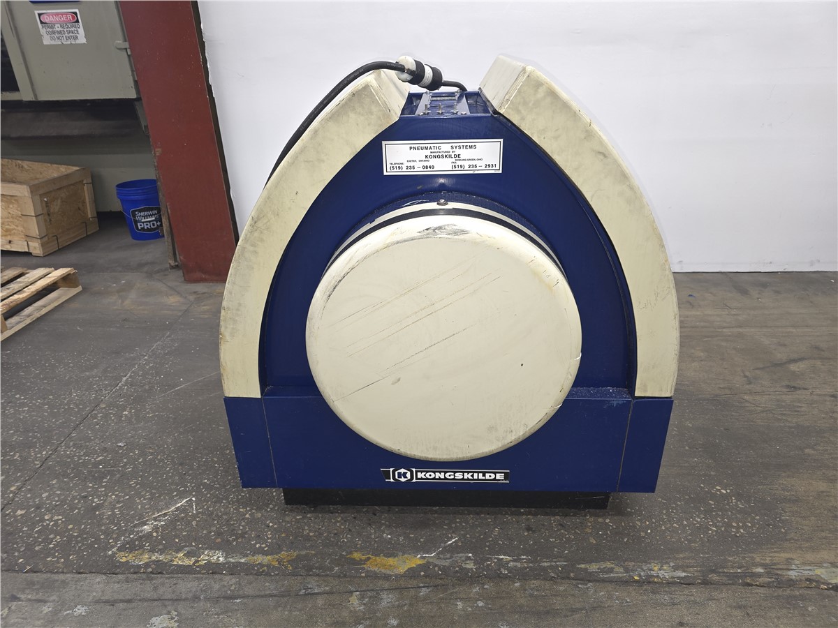 Kongskilde #MultiAir-1100, high pressure centrifugal blower, 10 HP Baldor-Reliance motor, 3490 RPM, 575 V., 3