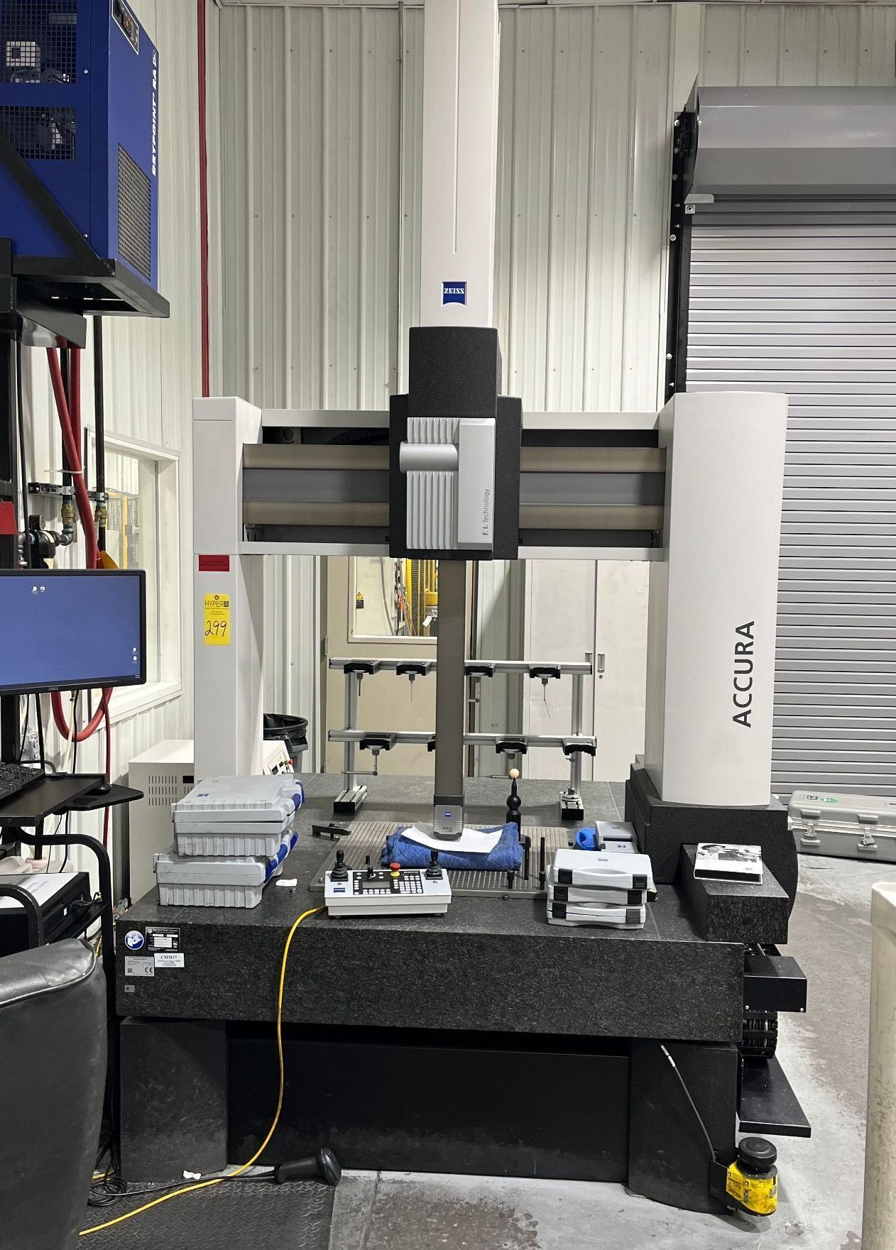 Zeiss #Accura-II-9.12.8, coordinate measuring machine, 35.4" X, 47.2" Y, 31.5" Z, VAST Gold scanning head