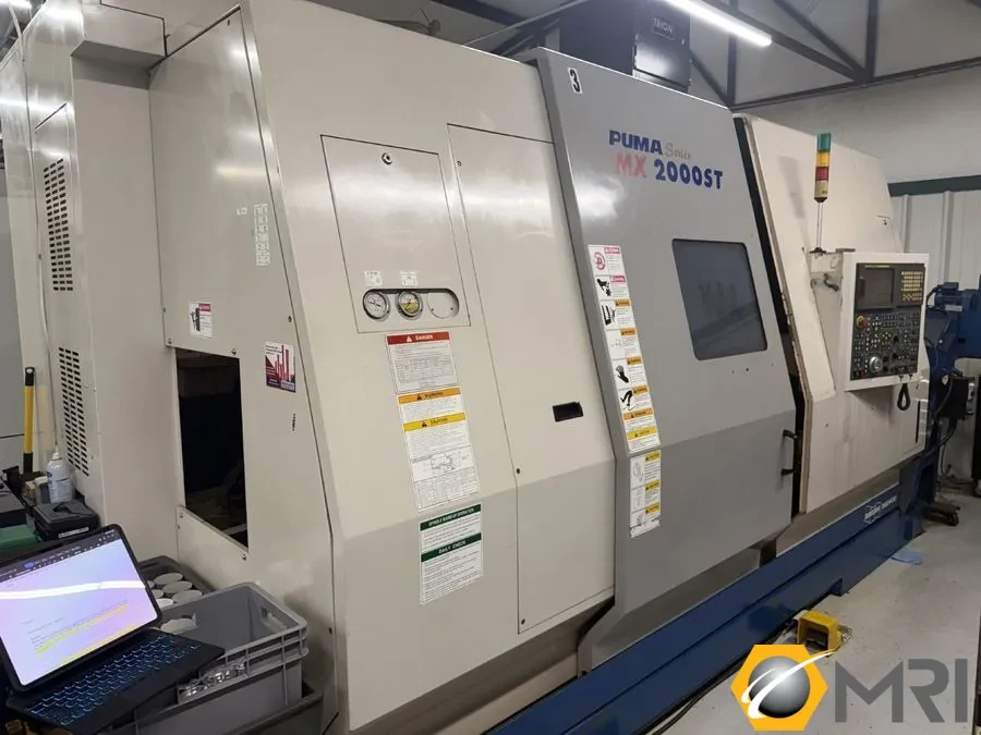 Daewoo Doosan #Puma-MX2000ST, 5-Axis CNC Lathe, 21.85" X, 6.29" Y, 43.11" Z, 29.5" swing, 40.15" machining