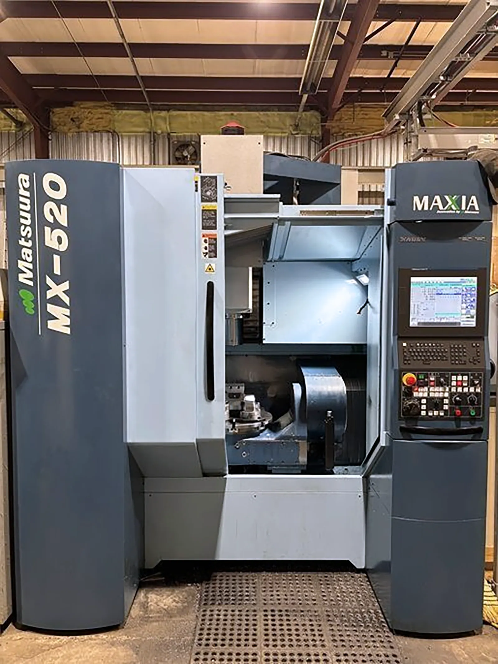 Matsuura #MX-520, 5-Axis CNC vertical machining center, 60 automatic tool changer, 24.8" X, 22" Y, 20" Z