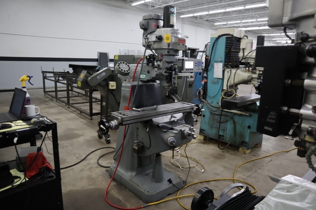 Bridgeport #SERIES-I, vertical mill, 9" x 42" table, 2 HP, 30" X, 12" Y, 16" Z, 60-4200 RPM, R-8, Acu-Rite