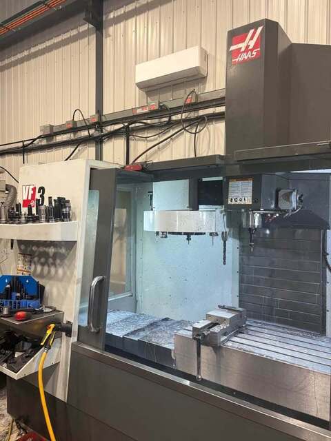 Haas #VF-3, CNC Vertical Machining Center, 40" X, 20" Y, 25" Z, 48" x 18" table, 30 HP, 8100 RPM, CAT 40, 20