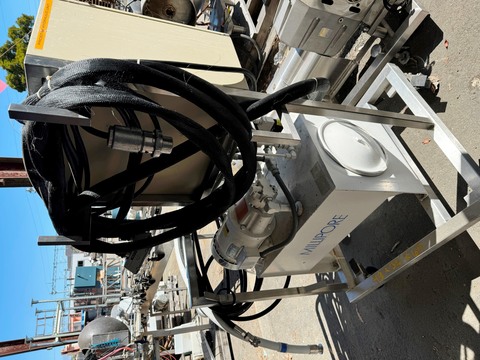 3 HP Millipore, Hydraulic Power Unit, 28" x 18" x 12" reservoir, UniOP control, stainless steel frame