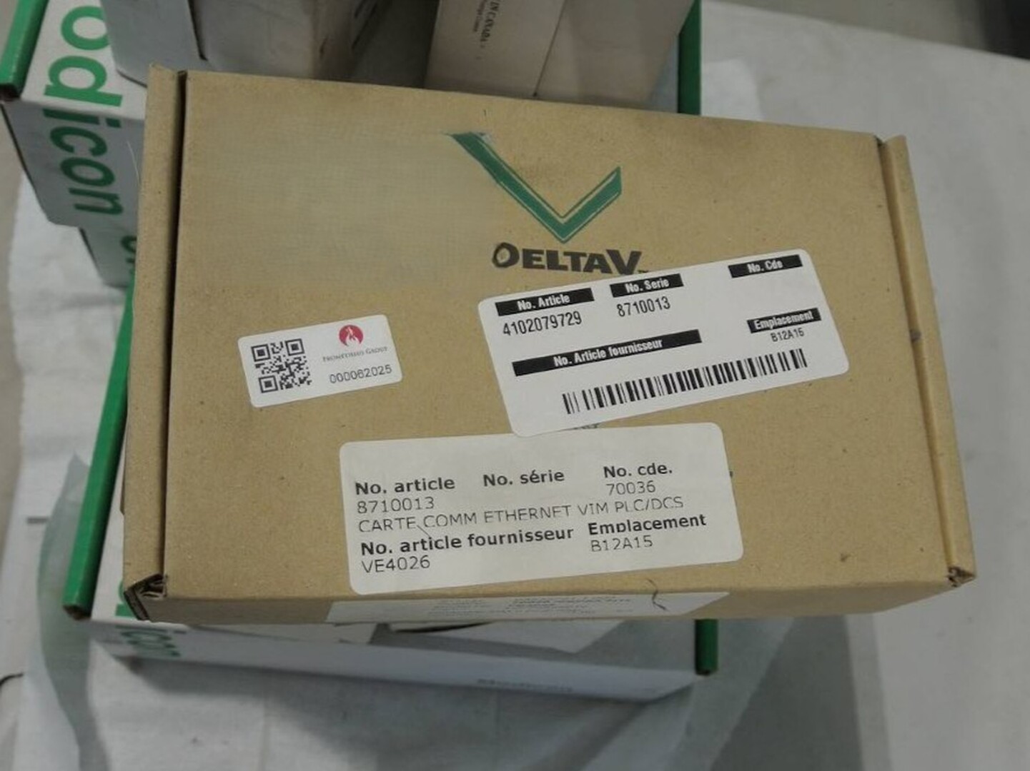 Emerson DeltaV #VE4026, M-Series Virtual I/O Module 2, VIM2 Ethernet communication module, 5 VDC, 48 MB user