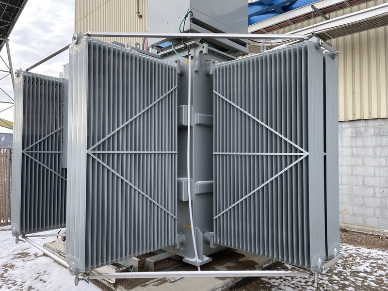 10,000 KVA 13800 Primary, 4160Y/2402 Secondary, Northern Transformer, KNAN Sealed Oil Padmount Transformer