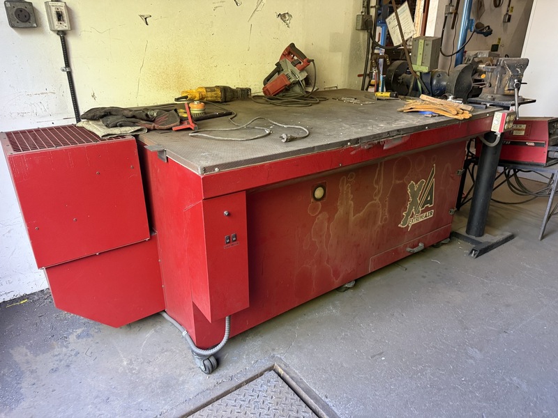 Microair #Extreme-Air, Self-Contained Downdraft Table, welding & grinding dust/fume collection