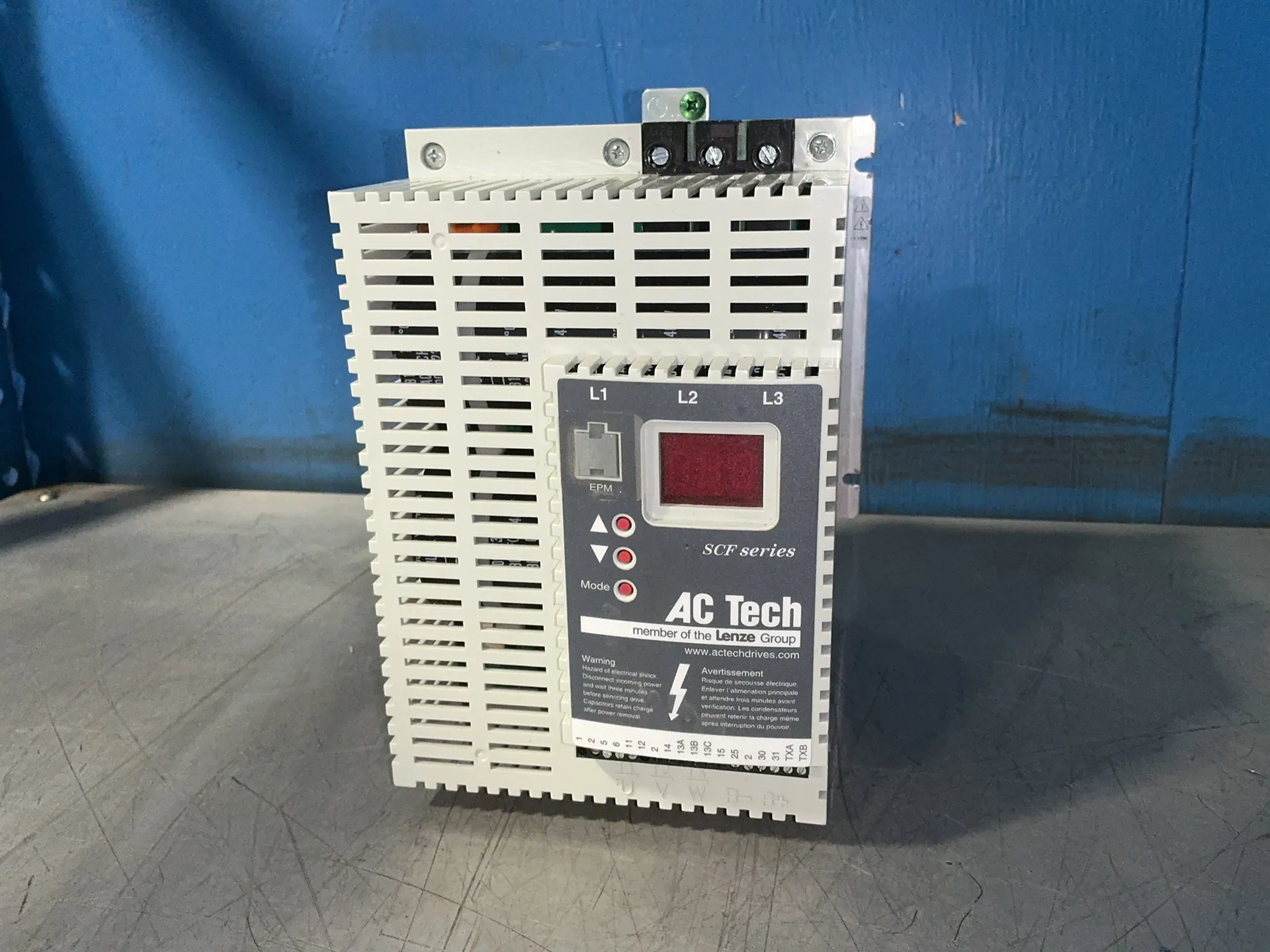 10 HP Allis-Chalmers Tech #SF4100, SCF Series Drive, 400/480 Volts, 50/60 Hz (4 available)