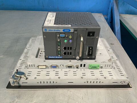 Allen-Bradley #6186M-15PT, VersaView Computer w/ Performance Monitor, 15" screen, 35 width, 9-36 V., w/