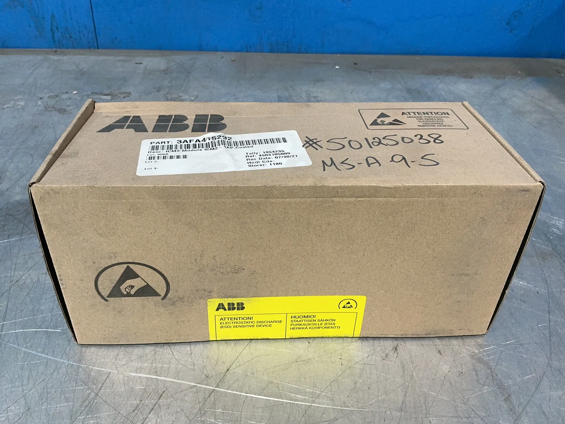 ABB #3AFAR15292, ICM2 4KP Module, new