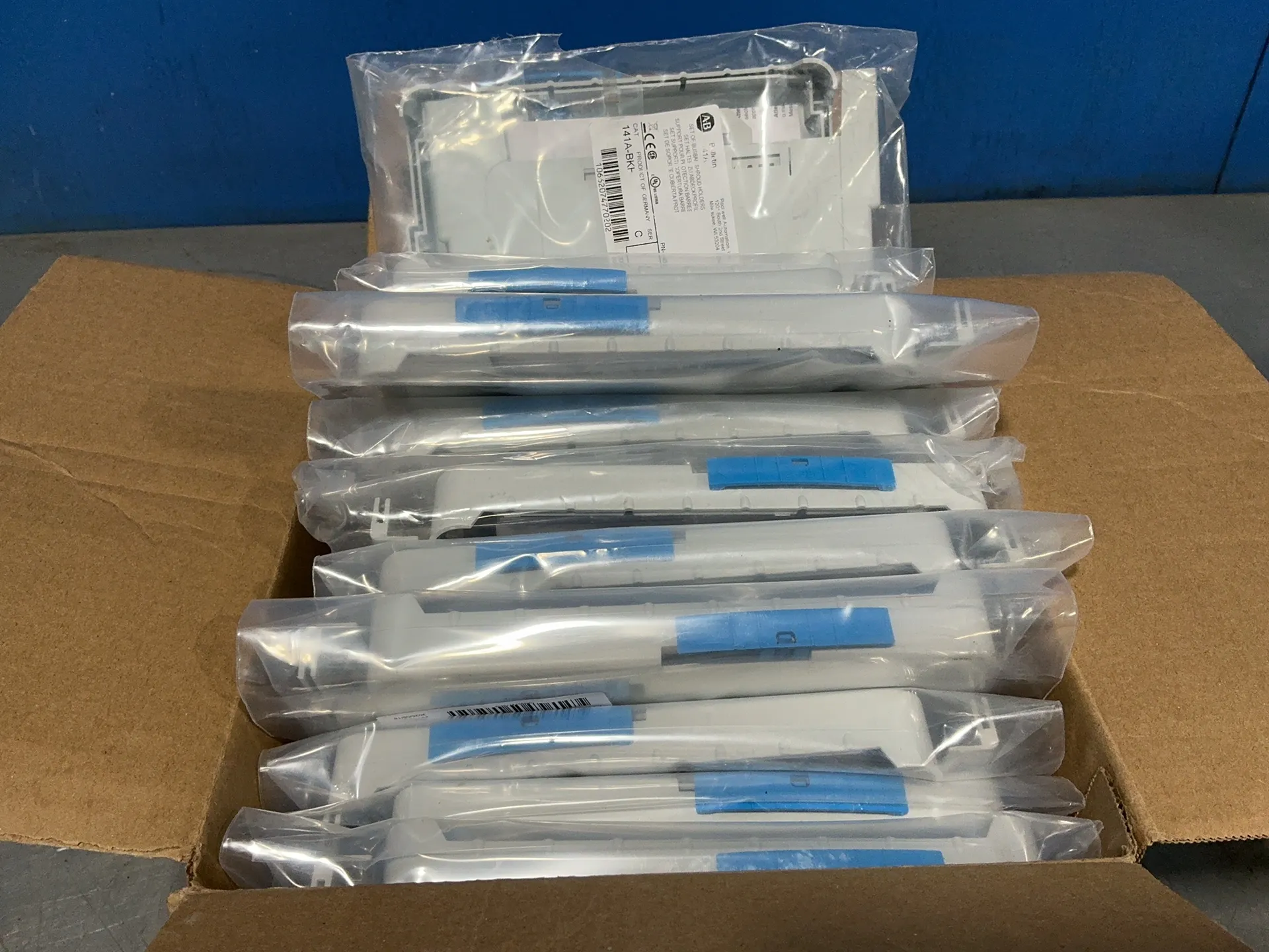 Allen-Bradley #141AK-BKH, Series C Terminal Covers, LOT of 16, new, 2023
