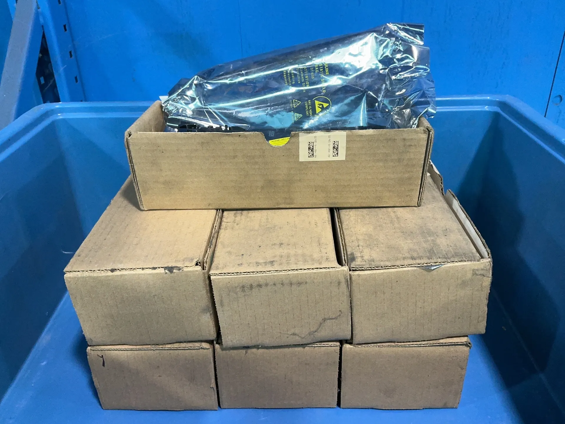Allen-Bradley #1492-H6, Single-Circuit Fuse Terminal Blocks, LOT of 7 Boxes