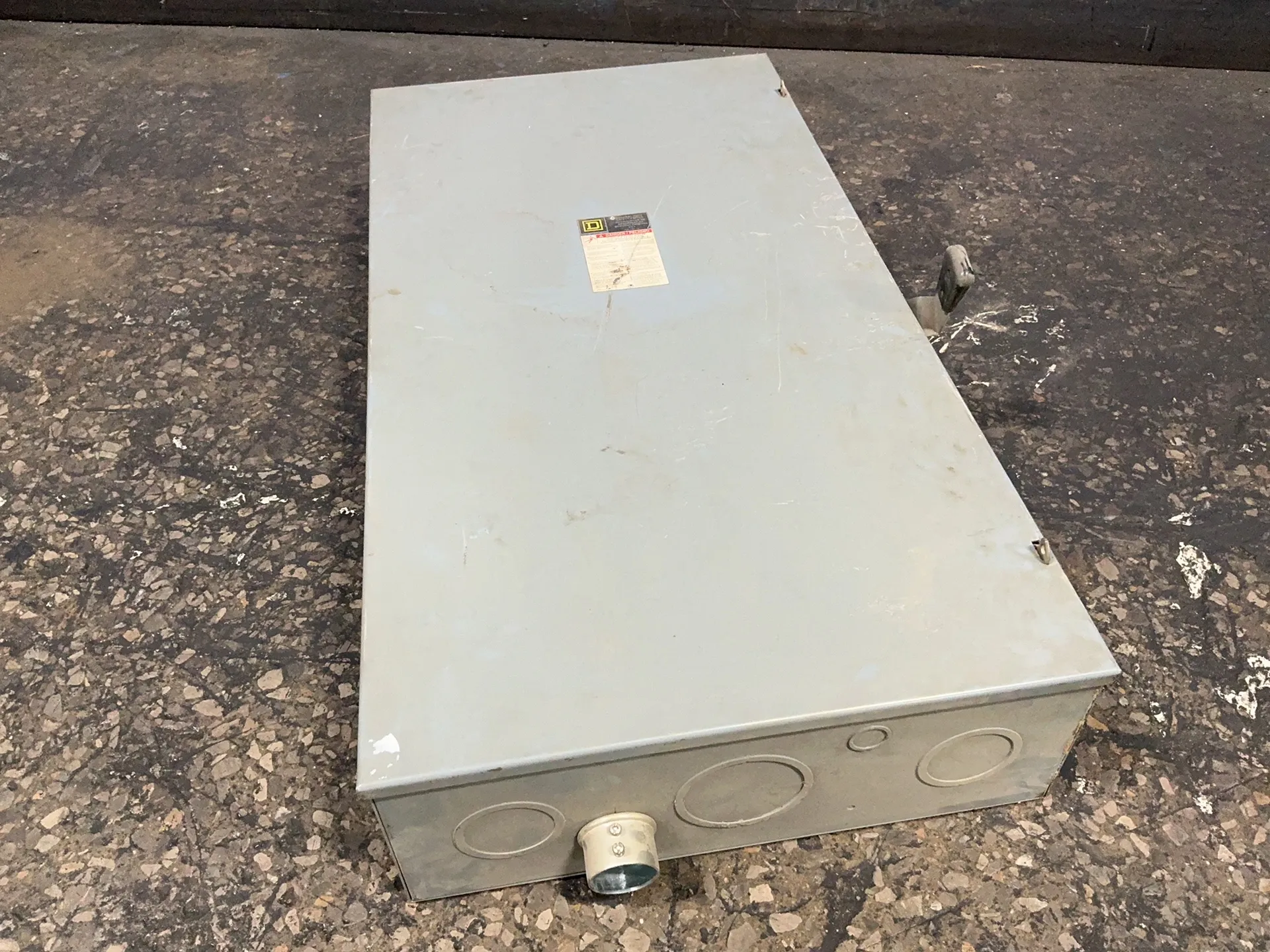 400 Amp. Square D #D325N, General Duty Fusible Safety Switch, 240 Volts, 125 HP (2 available)