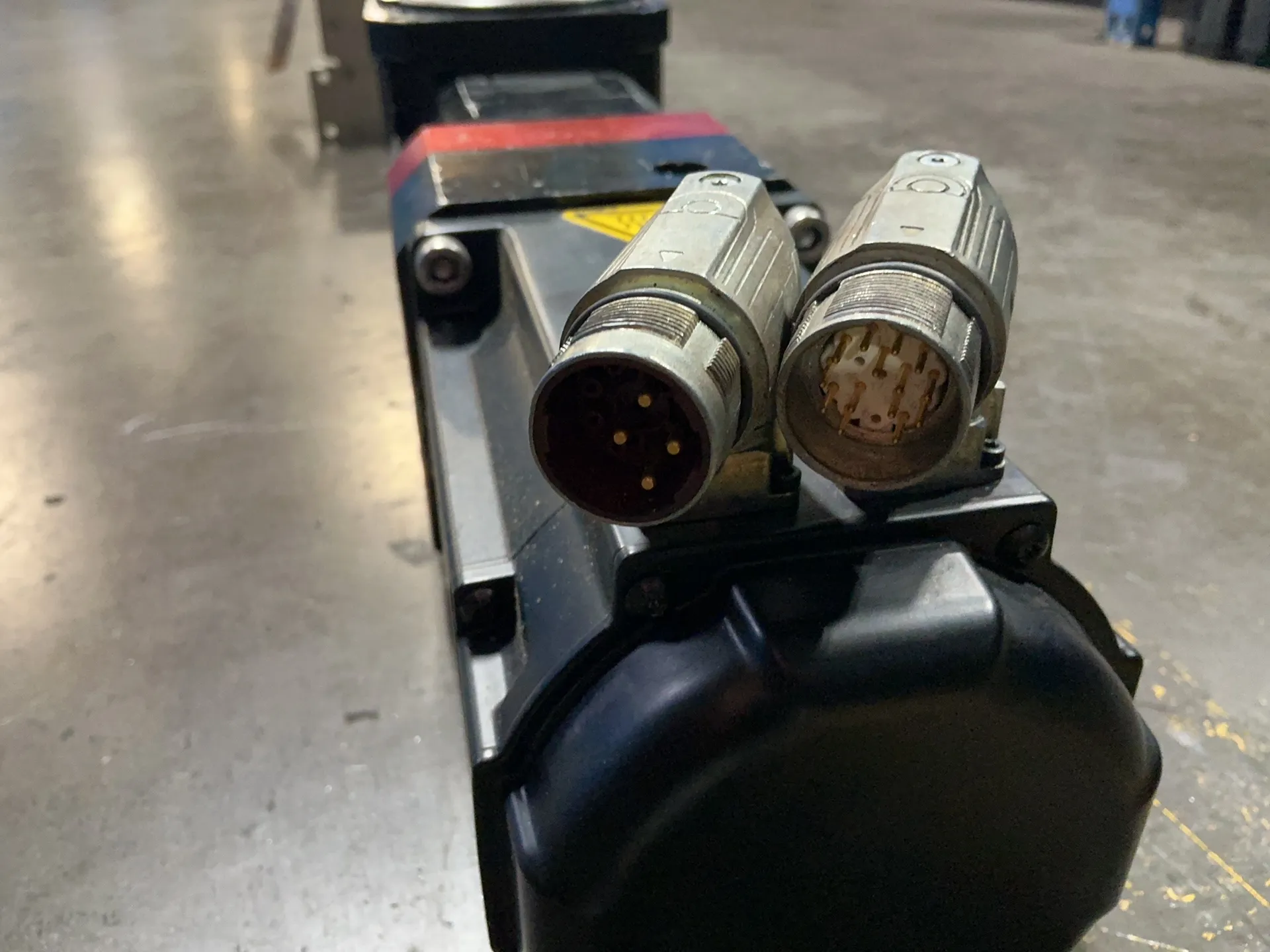 Kollmorgen #AKM52K-ANCNDB00, PM Servo Motor w/ Micron gearhead, 6000 RPM (3 available)