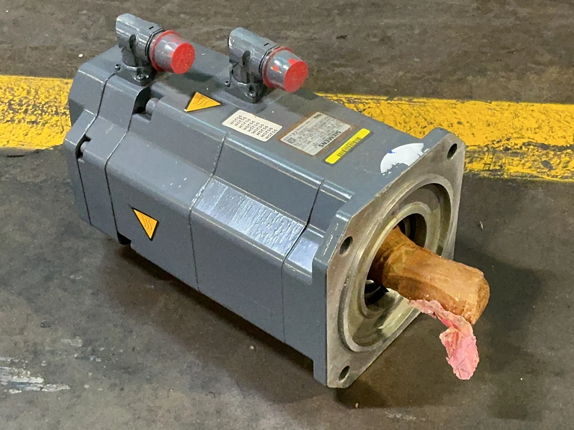 Siemens #1FK7083-5AF71-1EH3, AC Servo Motor, 6000 RPM, 10.4 Amps, 291 Volts
