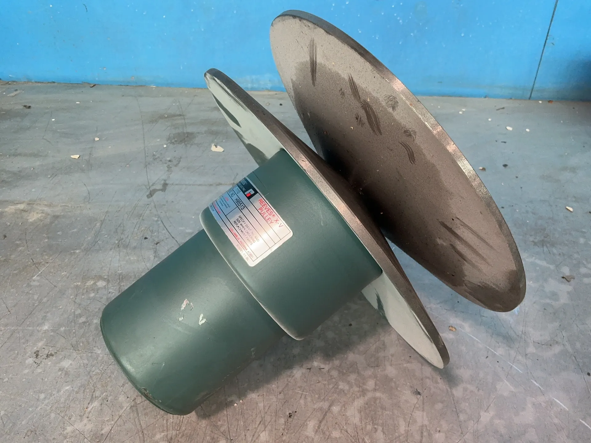 Reliance Electric #1110, Reeves X-V Pulley