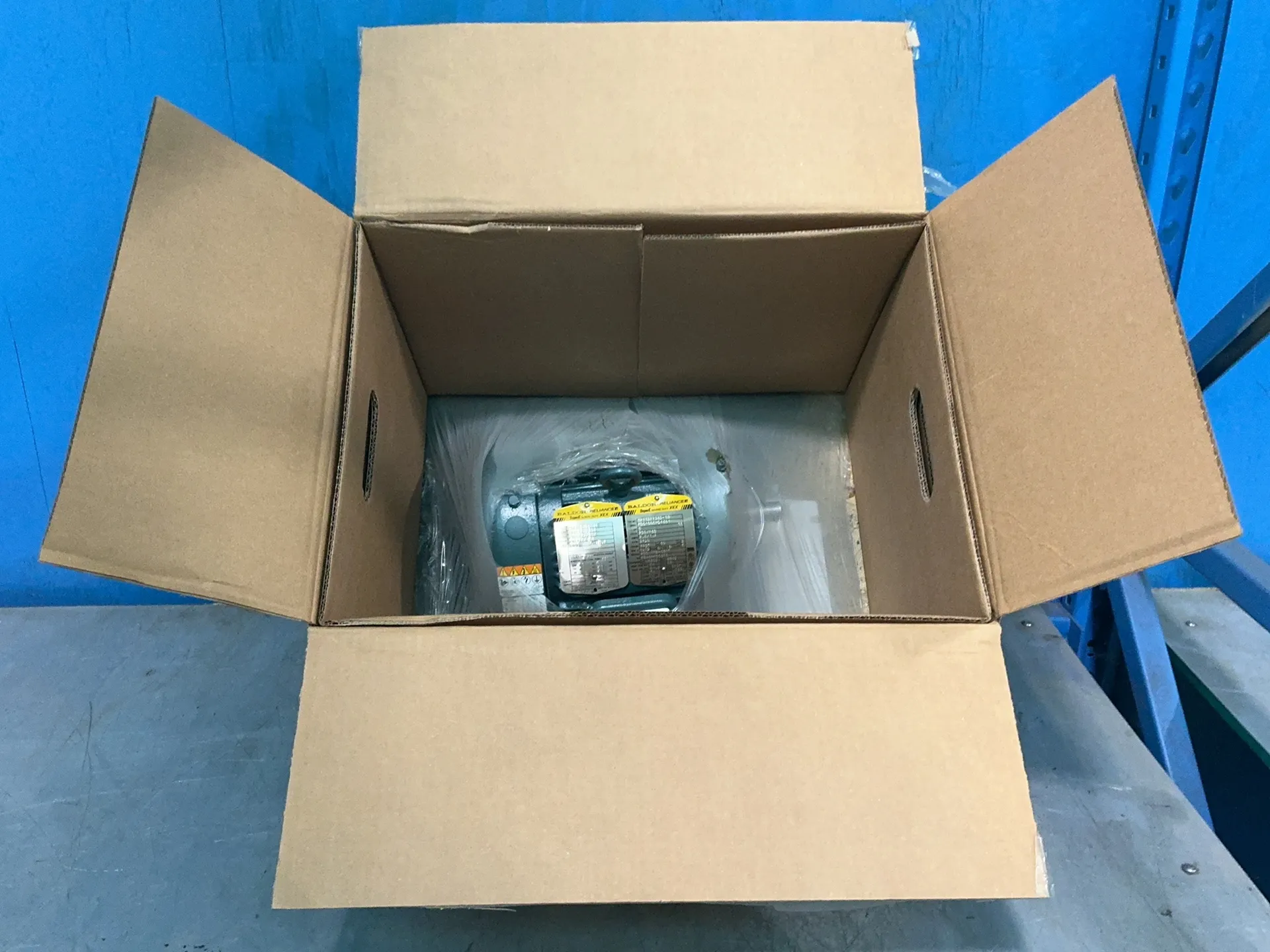 1 HP 3450 RPM Baldor #1211377365, Frame 143T, severe duty, 2.8/1.4 Amps, 230/460 Volts, new (4 available)