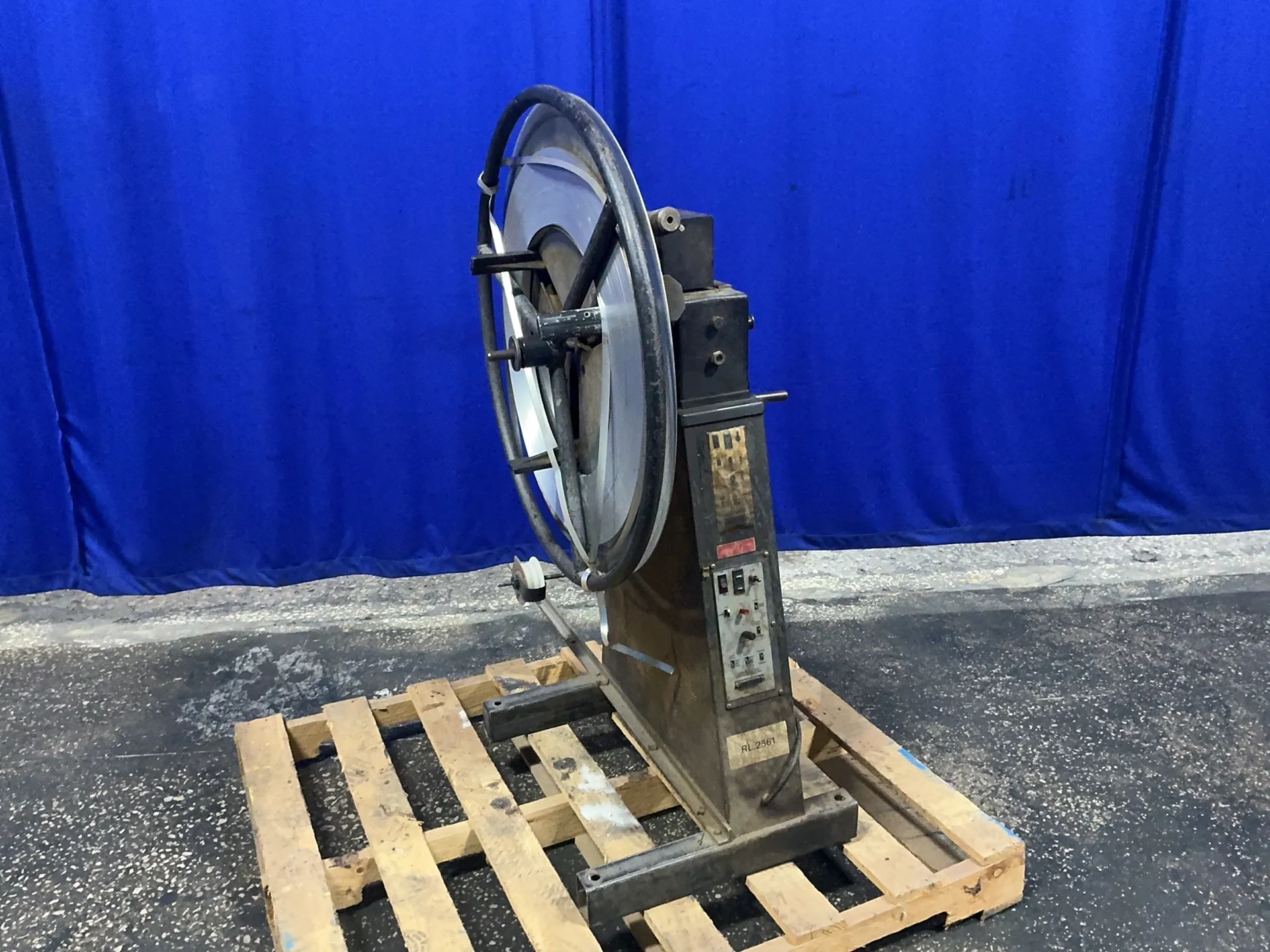 Rapid-Air #R35AP, uncoiler, 30 capacity