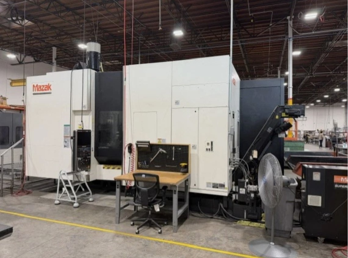 Mazak #HCN-6800-II, CNC horizontal machining center, Mazatrol Matrix Nexus 2 Control, 41.3" X, 35.4" Y, 38.6"