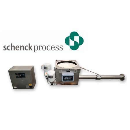 3" Schenck Process #Mechatron, Stainless Steel screw auger feeder, volumetric control panel
