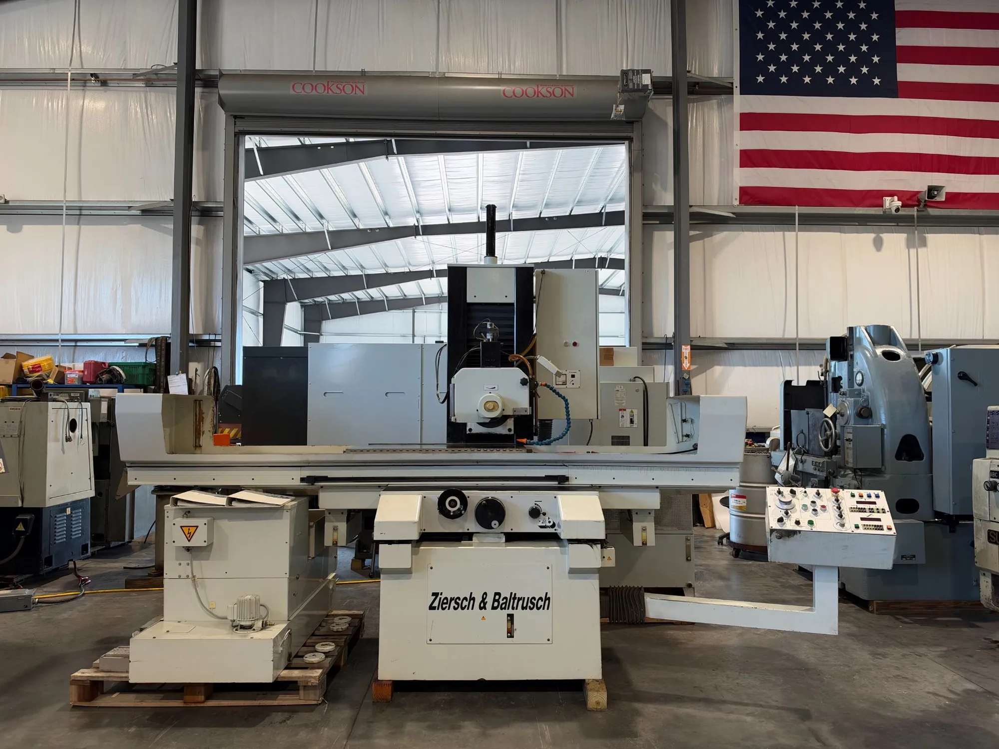 19.7" x 39.4" Ziersch & Baltrusch #Formaster-50/100, precision surface grinder, 27.55" table to spindle