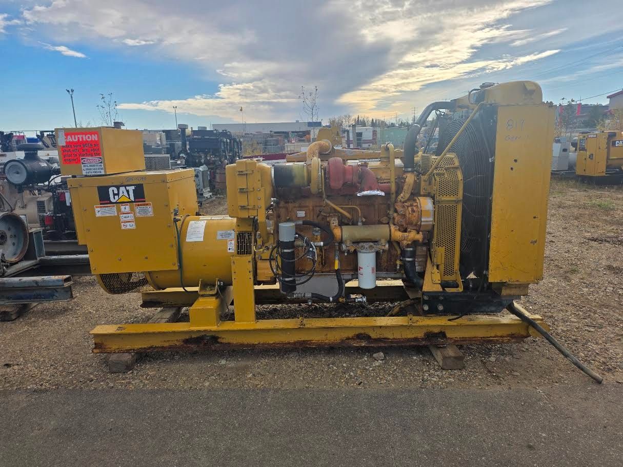 320 KW Caterpillar #3406C, diesel generator set, 480 Volts, 3-phase