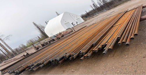 2-7/8" 6.5 lb/ft J-55 EUE COSL tubing, range 2, 164 joints, 5,249' total, 2014