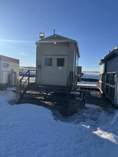 Global Controls, MCC, 600 Amp., 480 Volts, 3 phase, skidded, housed, 2012