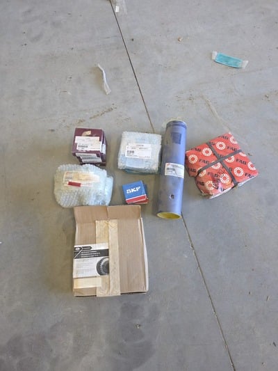 Elliott, SKF, FAG & Inpro Seal parts lot, Elliott packing ring set, SKF 63062ZJEM & FAG NJ2220E.M1.C3