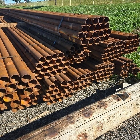3-1/2" x 0.157" WT EVRAZ/ORION, ASTM A252 GR3 line pipe, CAT III, ERW, 193 joints, 11,630' total, 60' random