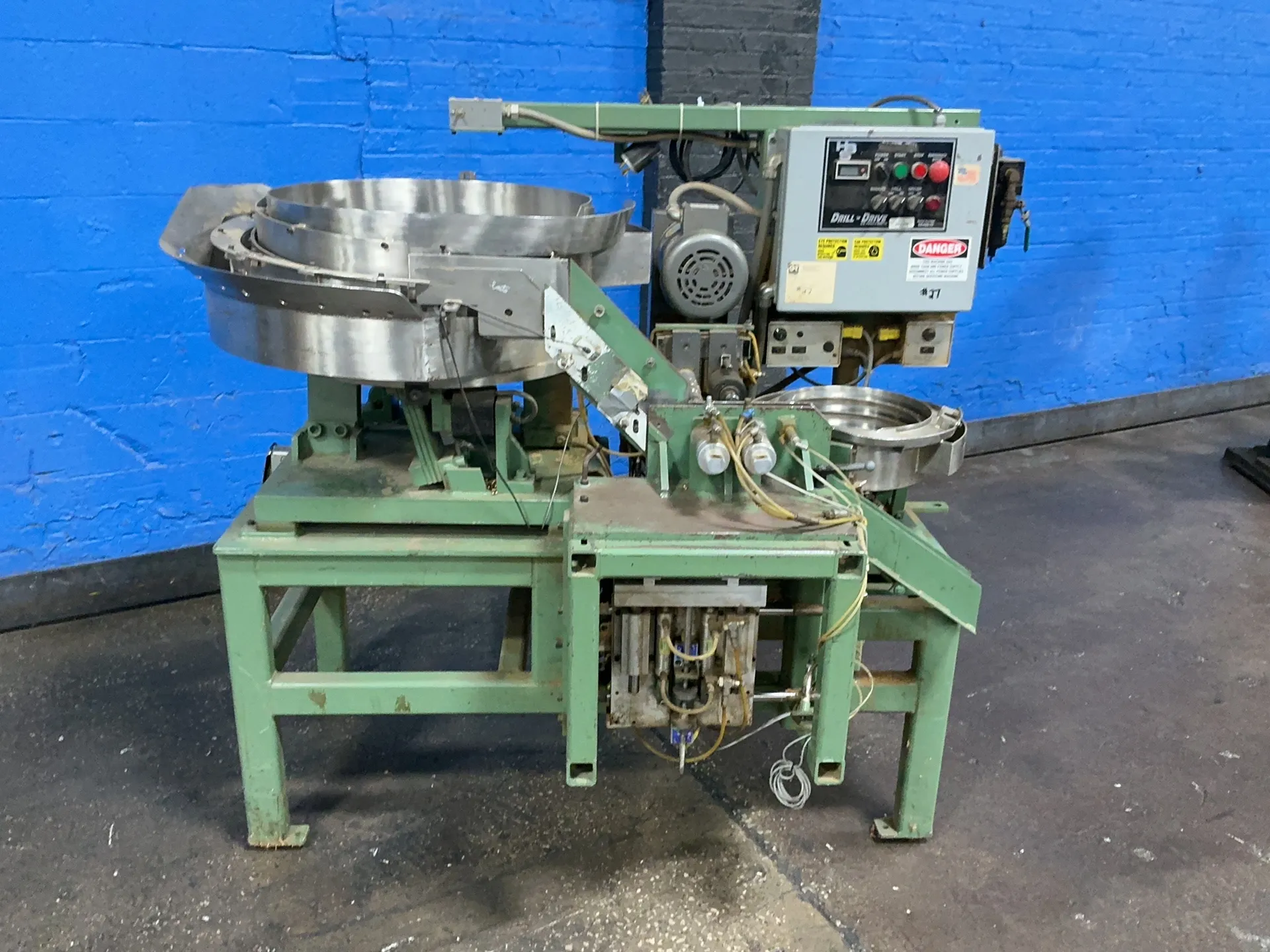HBS, automated assembly machine, 24" / 12" capacity, digital display, 1 HP, 1140 RPM, 3.6-3.4/1.7 A, 3 phase