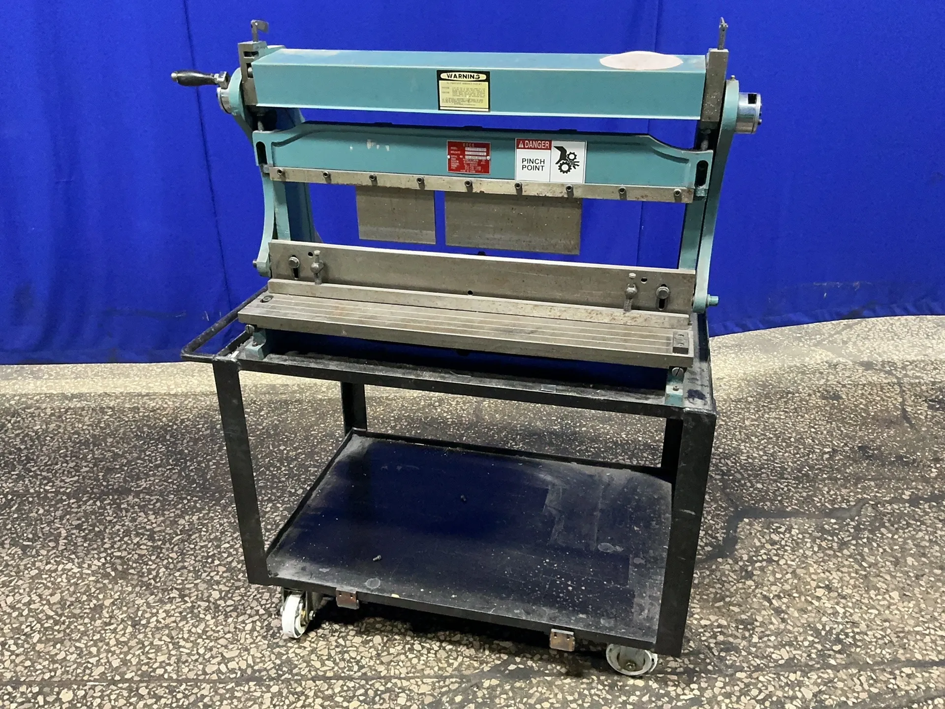 Enco #130-5610, 3 in 1 sheet metal machine, 32" capacity, 1995