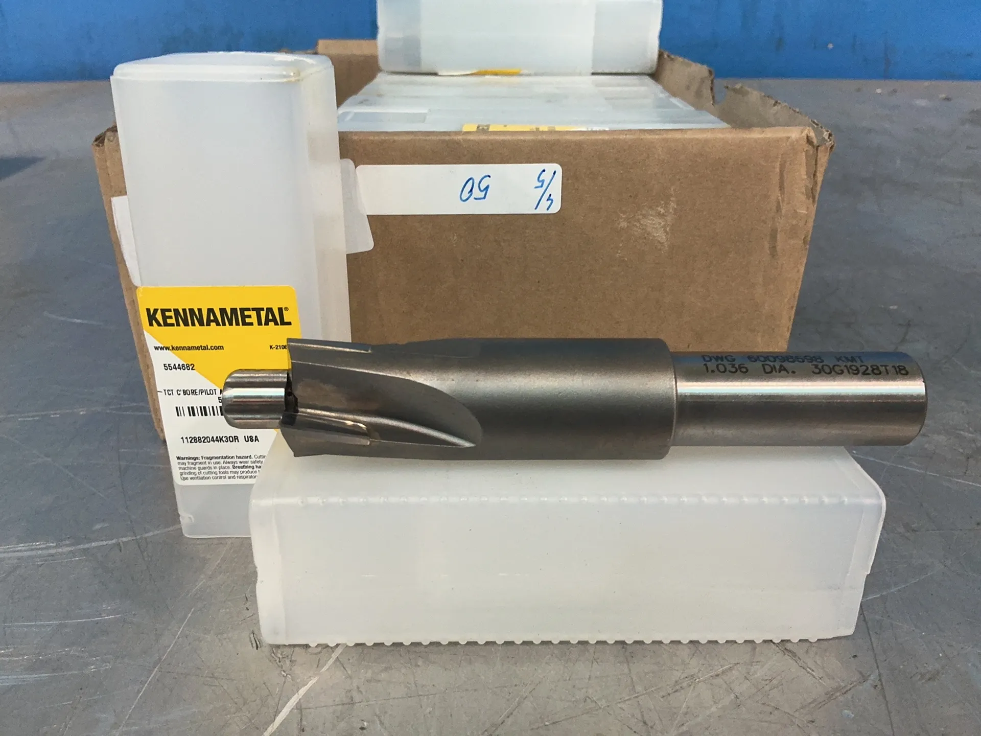 Kennametal #112882044K3OR, bore/pilot assembly, LOT of 16