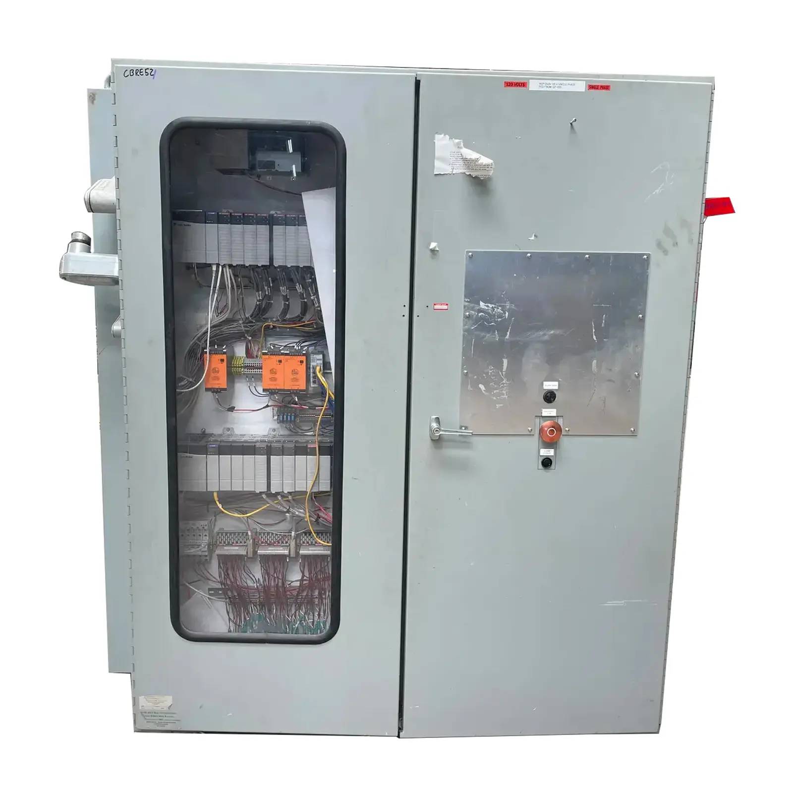 Electric Controls, PLC control system, (3) Allen-Bradley 1756-PA72 power supplies, (6) 1756-IF8H & (6)