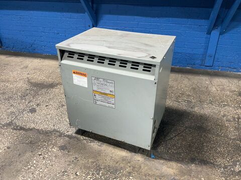 45 KVA 480 Primary, 240/120 Secondary, Jefferson Electric 423-7217-000, dry type energy efficient