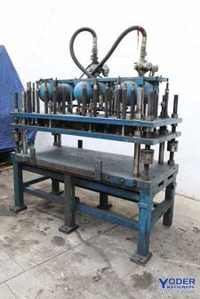 36 Ton, Airam, cut-off press, 88" x 36-1/2" bed & ram, 3-air bags, #68896