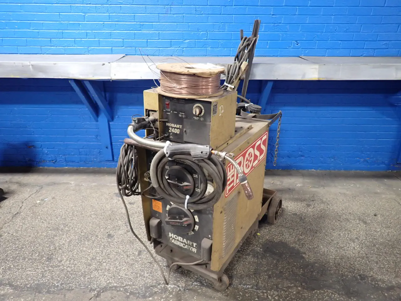 Hobart #FABRICATOR, welder, w/ wire feeder