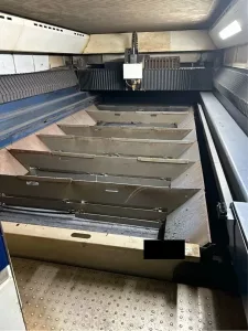 Trumpf #TruLaser-5040, CNC Fiber Laser, 10,000 watt TruDisk, 157.48" X, 78.74" Y, 4.5" Z, 6.5' x 13.1' table