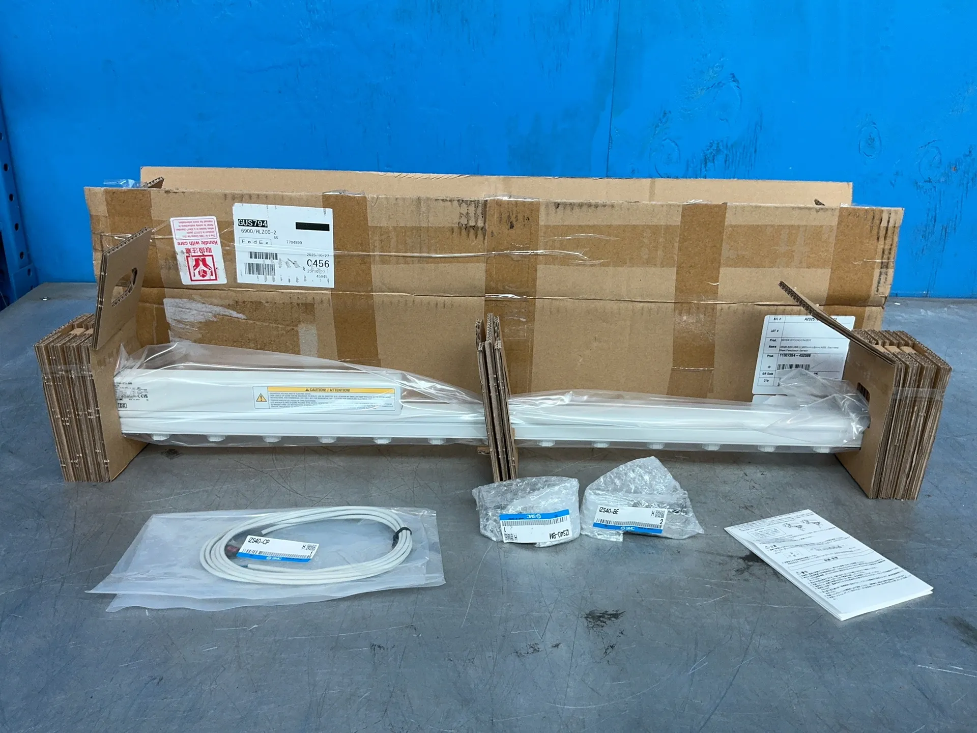 SMC #IZS40-820-08B, ionizer, new