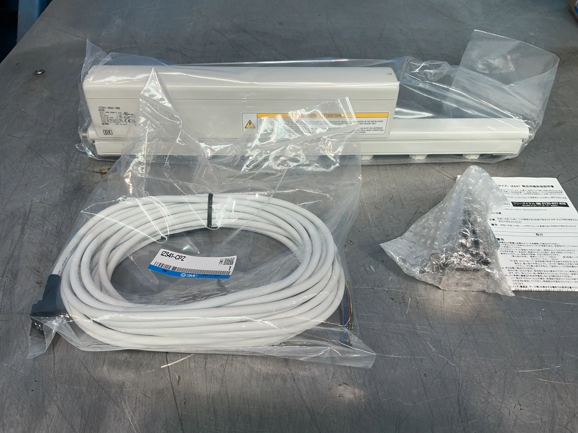 SMC #IZS41-460Z-06B, ionizer, new
