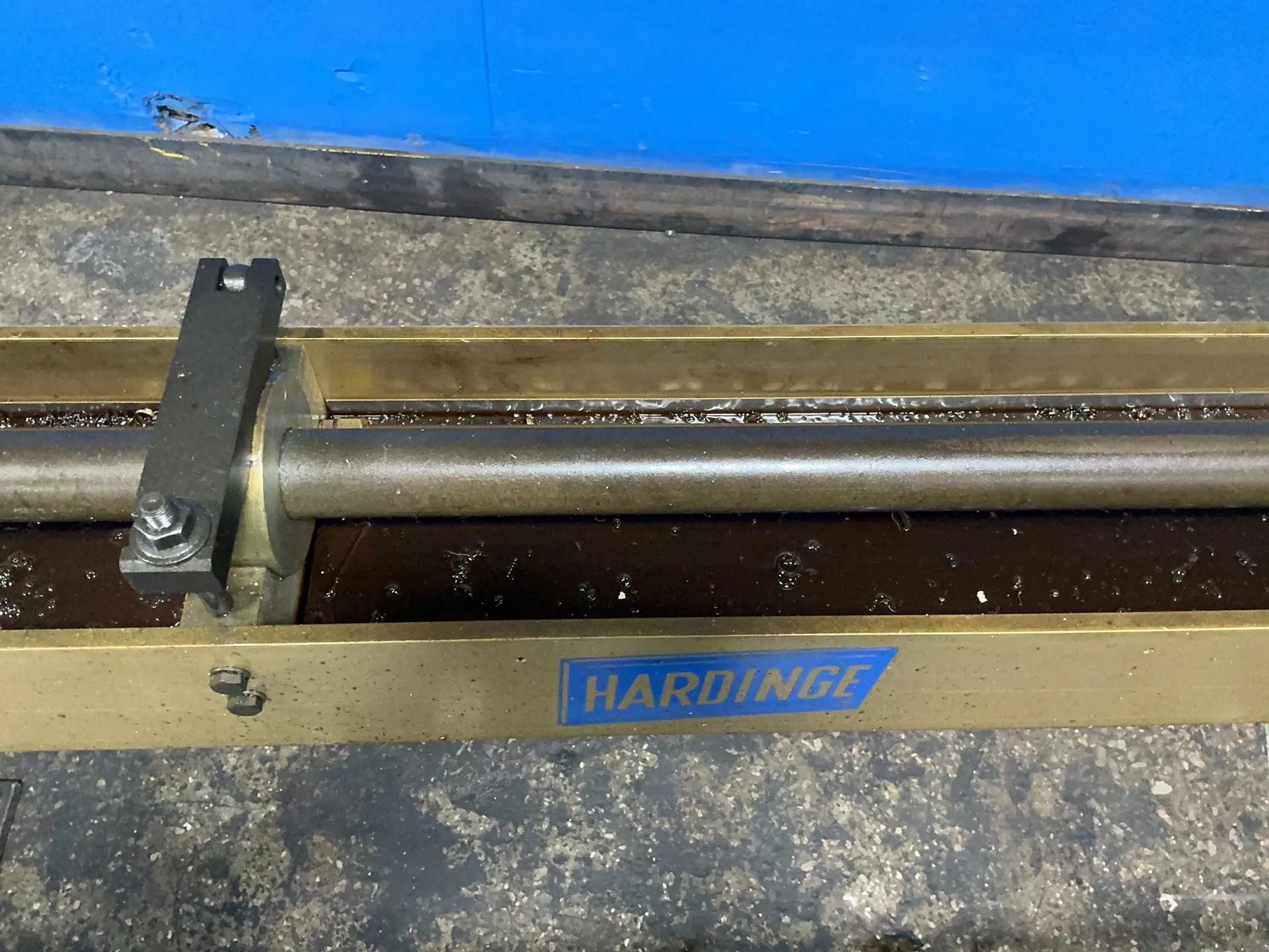 Hardinge #HAR-MATIC, bar feeder, 1.5" x 185" capacity, 1.5" bore