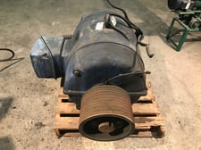 100 HP 1185 RPM Louis Allis, Frame 444T, ODP, surplus, 230/460 Volts