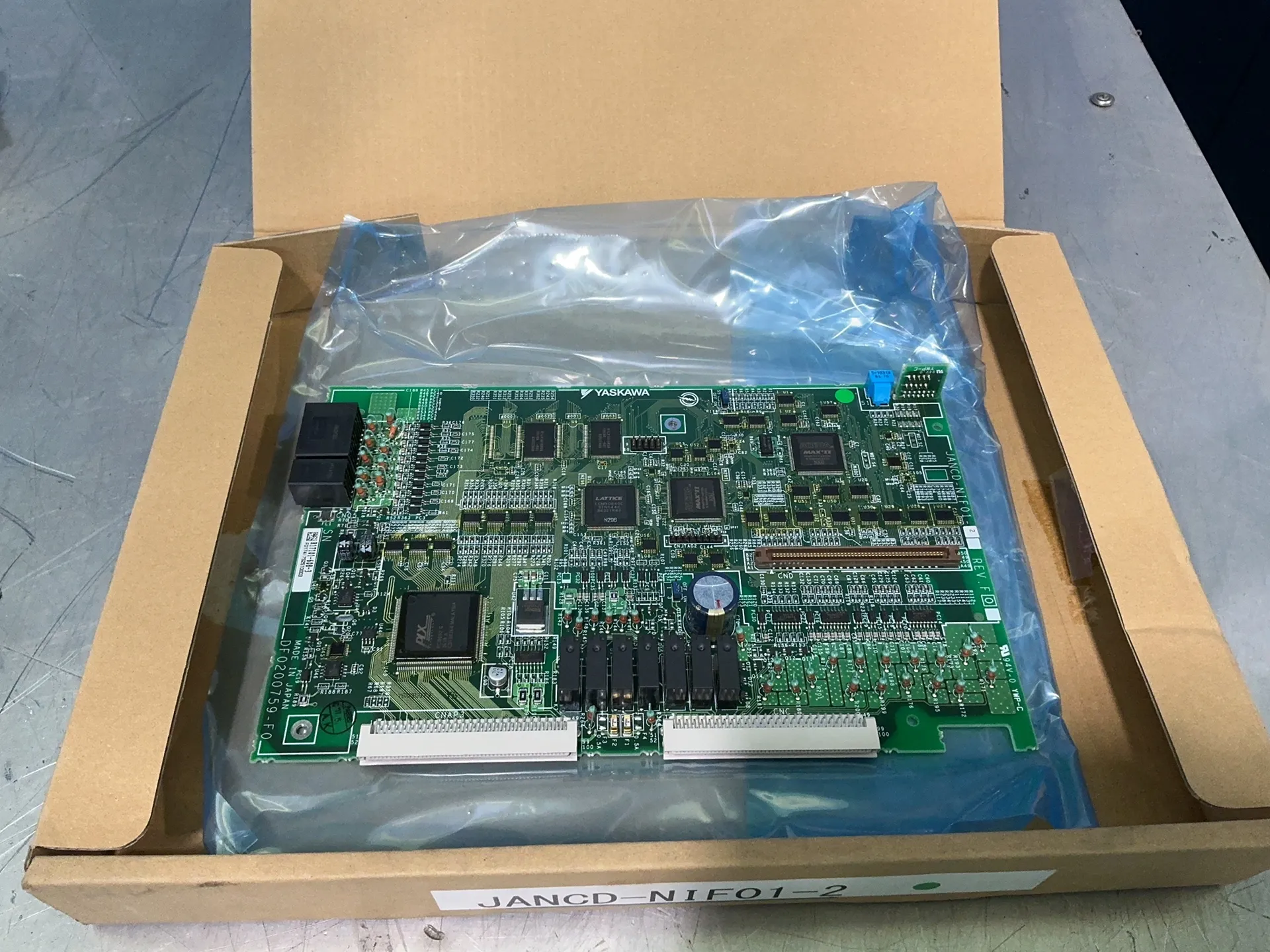 Yaskawa #JANCD-NIF01-2, NX100 Robotic Interface Board