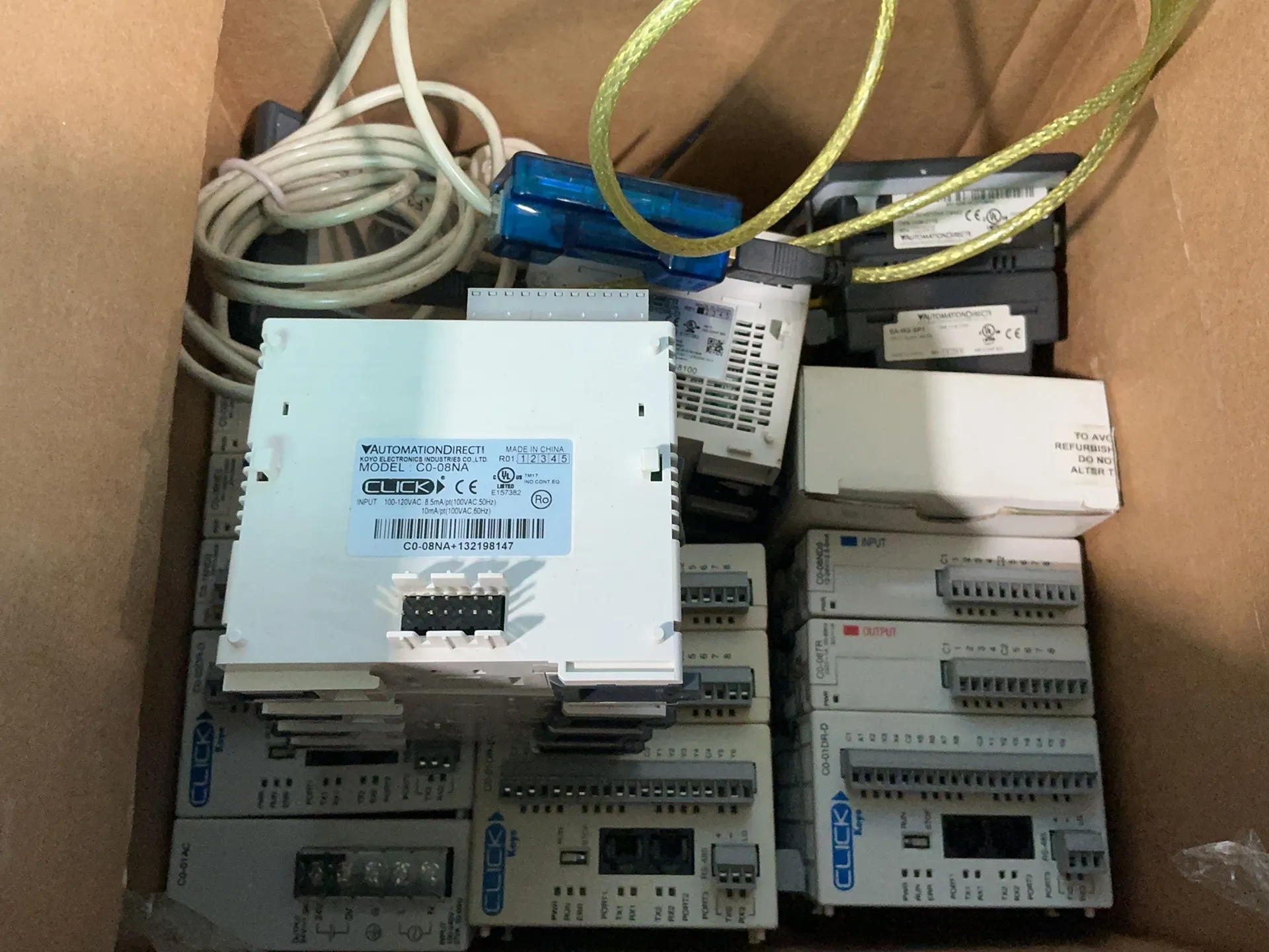 Automation Direct, Misc. Modules, Programmable Controllers, HMI Panels, LOT of 10