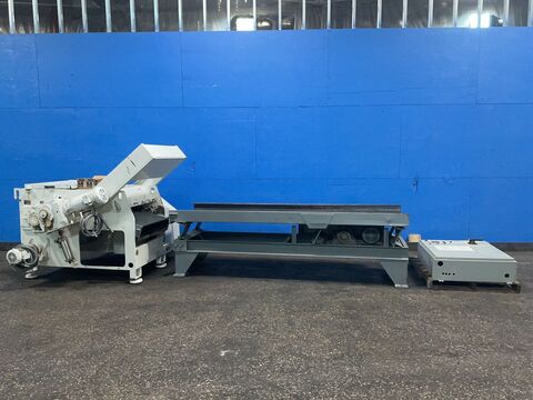 Cresswood #EF-36-30, Shredder, 4" x 34" capacity, control cabinet, 2 HP, 1750 RPM, 240 V.