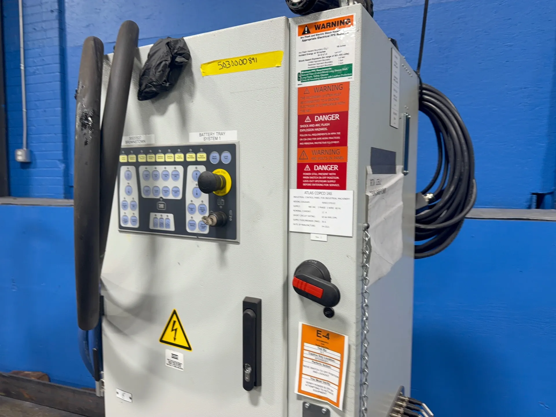Atlas Copco #90903.570102, control panel, 480 Volts, 2021