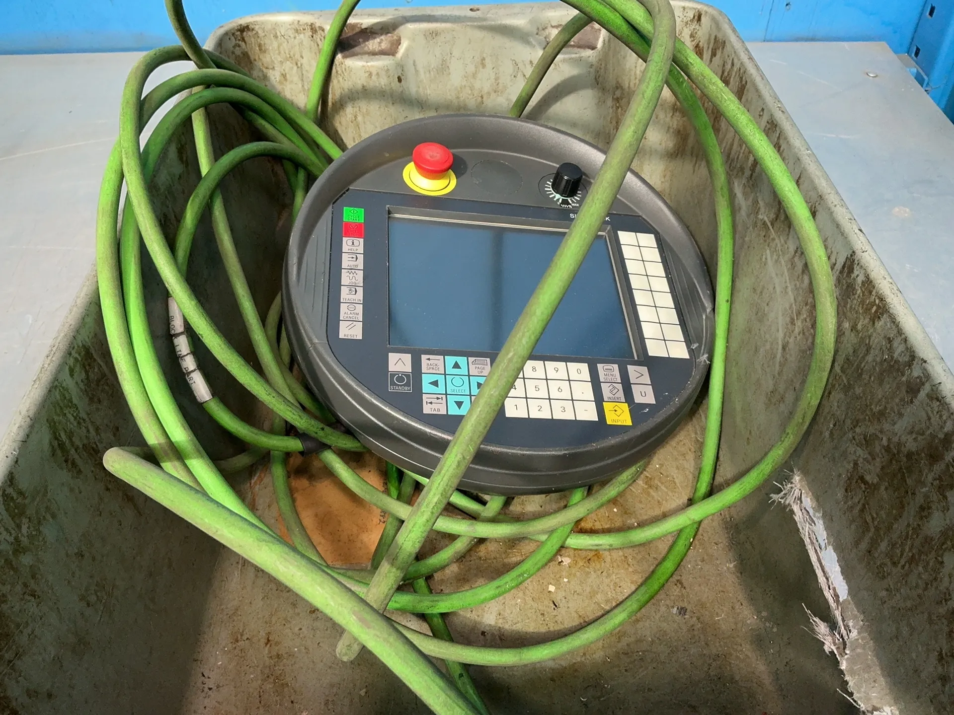 Siemens #6FC5403-0AA20-0AA1, Sinumerik teach pendant