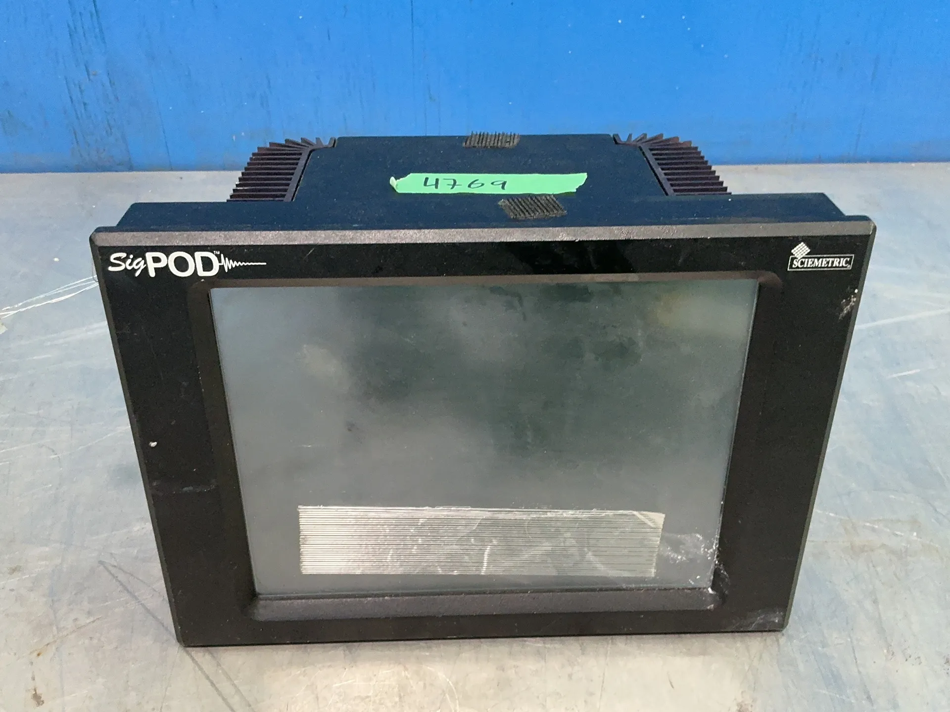 Sciemetric Instruments #1204-TH00, operator panel, 24 Volts DC, 2 Amps, 2012