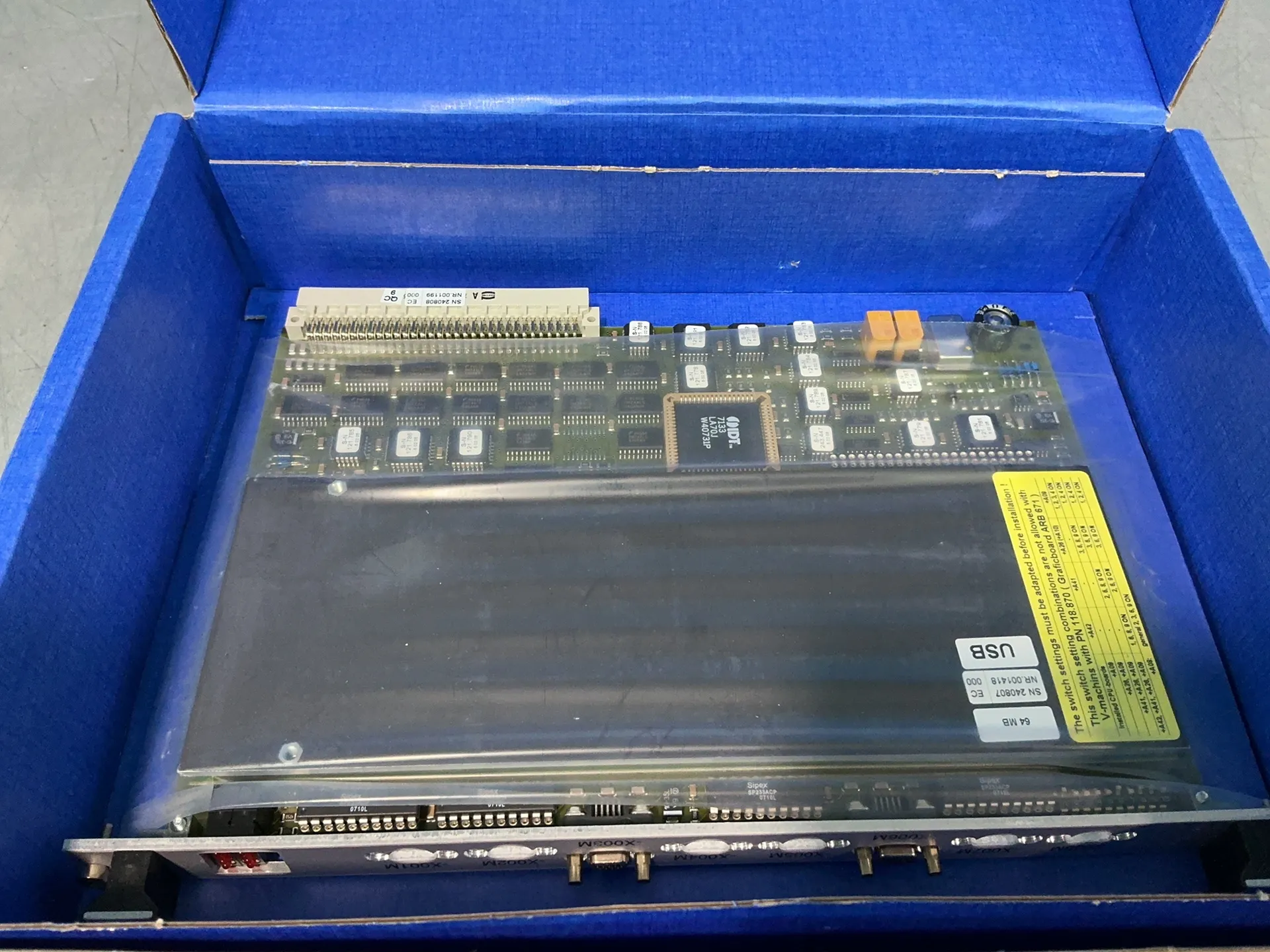 #001418, printed circuit board, 64 MB